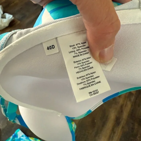 Bleu Rod Beattie 3 piece Colorful Floral Bikini - Picture 9 of 13